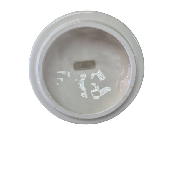 Coca-Cola Igloo Cookie Jar 2005 White Polar Bear Porcelain - Picture 7 of 10